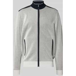 Sweatjack met opstaande kraag