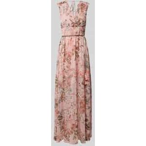 Maxi-jurk met bloemenprint, model 'GILDA'