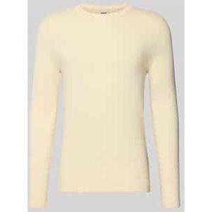 Gebreide pullover met ribboorden, model 'Irmino'