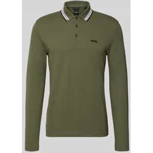 Regular fit poloshirt van puur katoen, model 'PLISY'