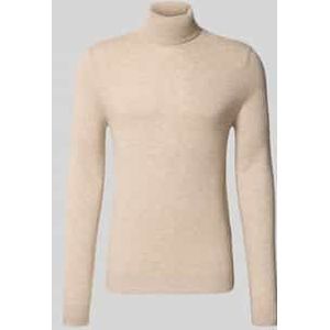 Regular fit coltrui van wolmix met kasjmier