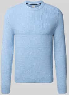 Brax - Model 'Rick' - Gebreide Pullover - Wolmix - Regular Fit