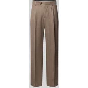 Wijde broek van wolmix, model '220-LOOSE OTTO LANO PL'