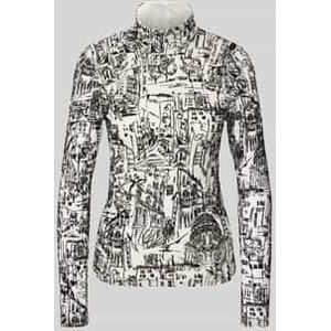 Shirt met lange mouwen en opstaande kraag