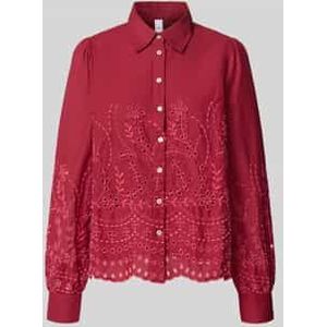 Overhemdblouse met knoopsluiting, model 'LUMA'