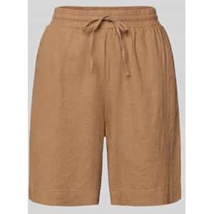 FREE/QUENT - Model 'Lava' - Linnen Bermuda - Relaxed Fit