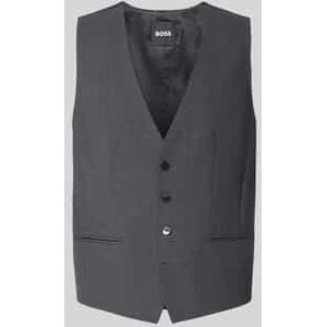 Regular fit gilet van scheerwolmix