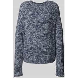 Grof gebreide pullover van alpacamix met ronde hals