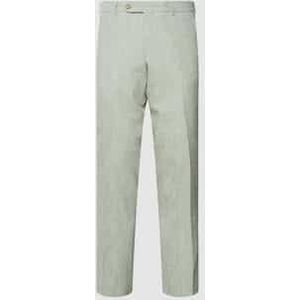 Pantalon met linnen, model 'Cane'