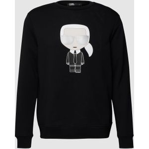 Sweatshirt met Karl-print