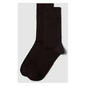 Sokken met elastische boordjes in een set van 2 paar