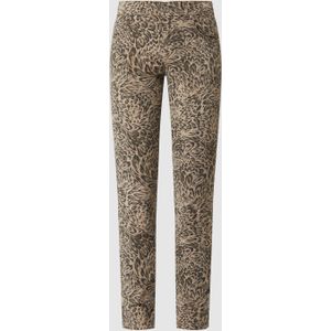 Regular skinny fit broek met modal