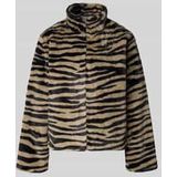 Noisy May - Seoul - Damesjack - Imitatiebont - All-over Dierenprint