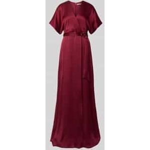 Avondjurk met strikceintuur