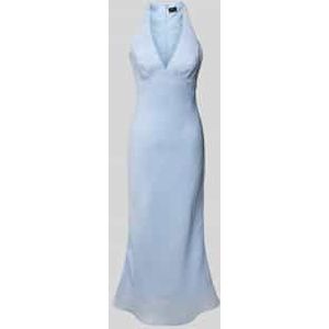 Cocktailjurk met halter, model 'PAOLA'