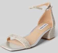 Steve Madden - GENA - Sandalen - Glinsterend - Blokhak met strass-steentjes