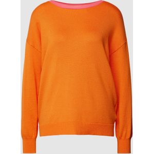 Gebreide pullover met wol, model 'Besmock'