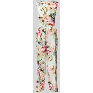 About You - Jumpsuit - Bloemenprint - Mouwloos - Lange Lengte