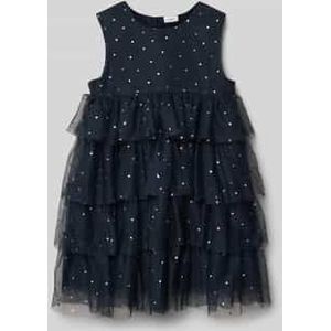 Jurk in laagjeslook, model 'ASILLE'