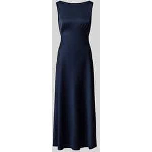 Midi-jurk met boothals