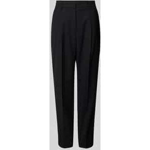 Feminine fit pantalon met persplooien