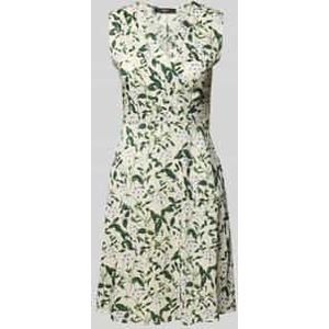 Knielange jurk in wikkellook, model 'OSIRIS'