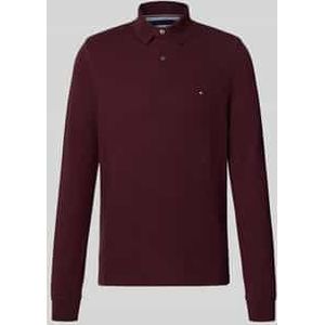 Tommy Hilfiger - Poloshirt - Effen - Katoenmix - Gestikt Logo