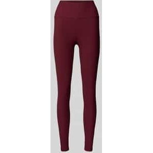 Leggings met elastische band, model 'Cherry Ribbed Performance'