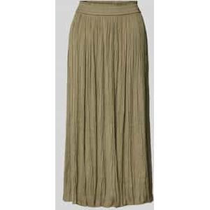 Midirok met plissévouwen