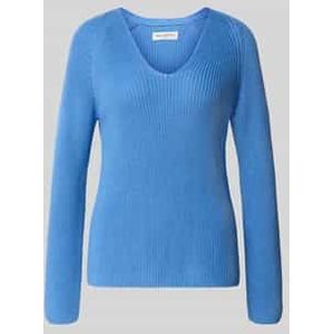 Marc O'Polo - Regular Fit - Gebreide Pullover - Effen - Puur Katoen