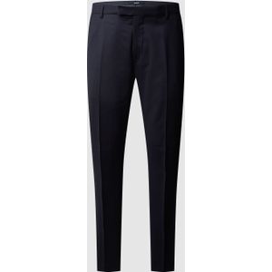 Super slim fit pantalon van wol, model 'Gun'