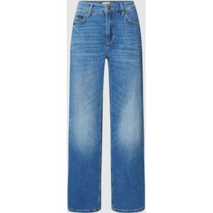 Jeans met labelpatch, model 'FAE'