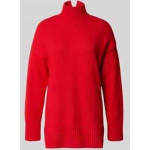 Oversized gebreide pullover met ribboorden, model 'Olma'