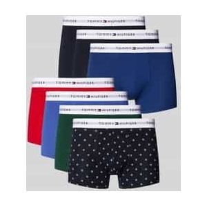 Boxershort met elastische band met logo in een set van 7 stuks