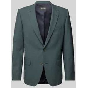 Modern fit 2-knoops colbert van scheerwol, model 'Damian'