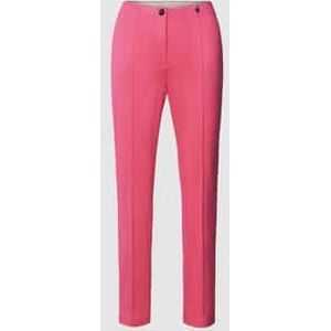 Stoffen broek met vaste persplooien