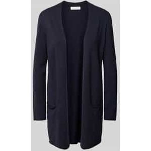 Gebreid jack met opengewerkte voorkant