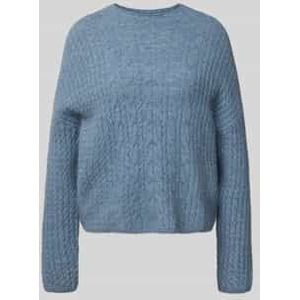 Marc O'Polo - Relaxed Fit - Gebreide Pullover - Mêlee - Scheerwolmix