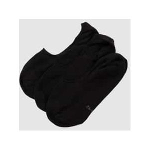 Kousenvoetjes in gemêleerde look in een set van 3 paar