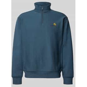 Sweatshirt met labelstitching