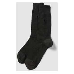 Sokken met grafisch motief in een set van 2 paar