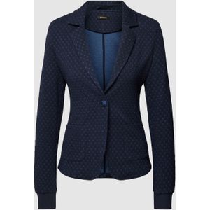 Blazer met all-over motief