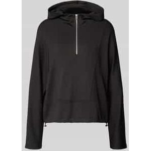 s.Oliver - Sweatshirt - Zwart - Met Vlindermouwen - Met Capuchon