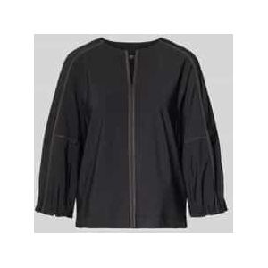 Hoodie met labelprint