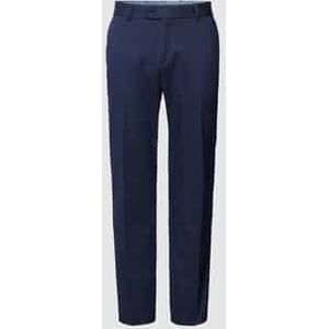 Slim fit pantalon met persplooien, model 'Tomte'