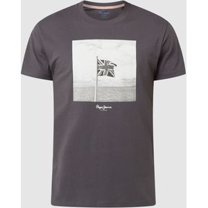 T-shirt met fotoprint, model 'Alfred'