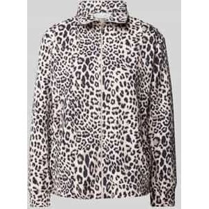 Sweatjack met dierenprint