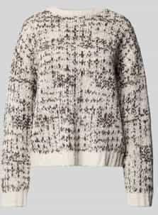 Cats Brothers - Gebreide Trui - Wolmix - Geribde Ronde Hals - Relaxed Fit