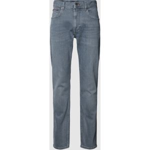 Tapered fit jeans in 5-pocketmodel, model 'HOUSTON'