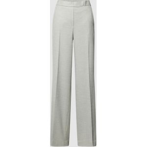 Stoffen broek met viscose en elastische band